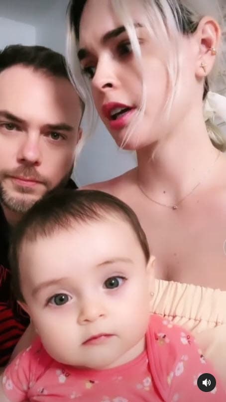 La tía de baby Megan, hija de Michelle Galván, comparte divertidos videos y fotografías junto a su hermano Fernando Guajardo y su sobrina.