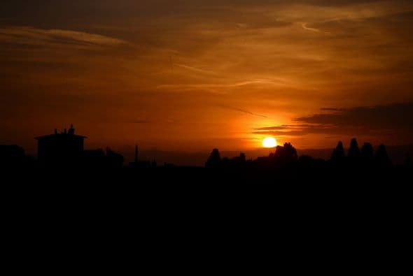 Así luce el atardecer desde el Forte di Belvedere, sin duda una vista hermosa para enmarcar una romántica boda.Vota aquí por los nominados a Premios Juventud