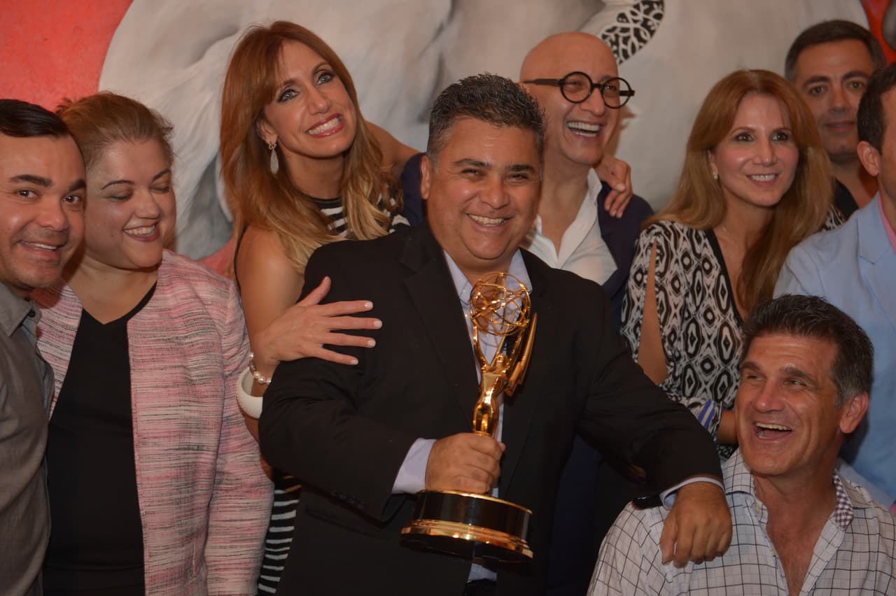 El equipo de El Gordo y la Flaca celebró a lo grande con una fiesta por el premio EMMY que ganaron. ¡Muchas felicidades!