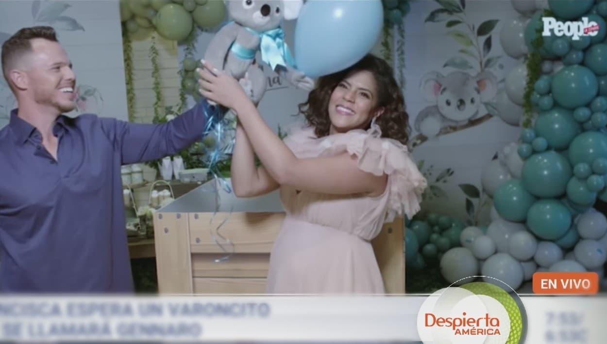 Francisca y Francesco llamarán a su hijo Gennaro Antonino Gamelier y ella nos explica la razón de los 3 nombres