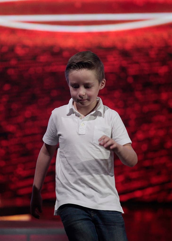 Una vez más Mateo volvió a tomar la palabra, esto para confesar en exclusiva para Univision Entretenimiento cómo le dice de cariño a su afamada madre.