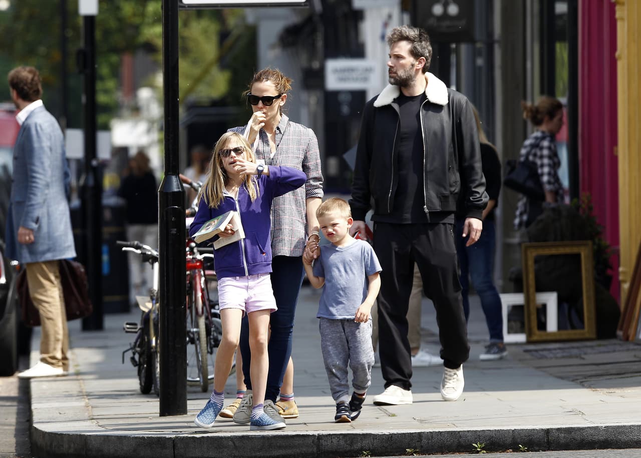 Toda la familia junta.