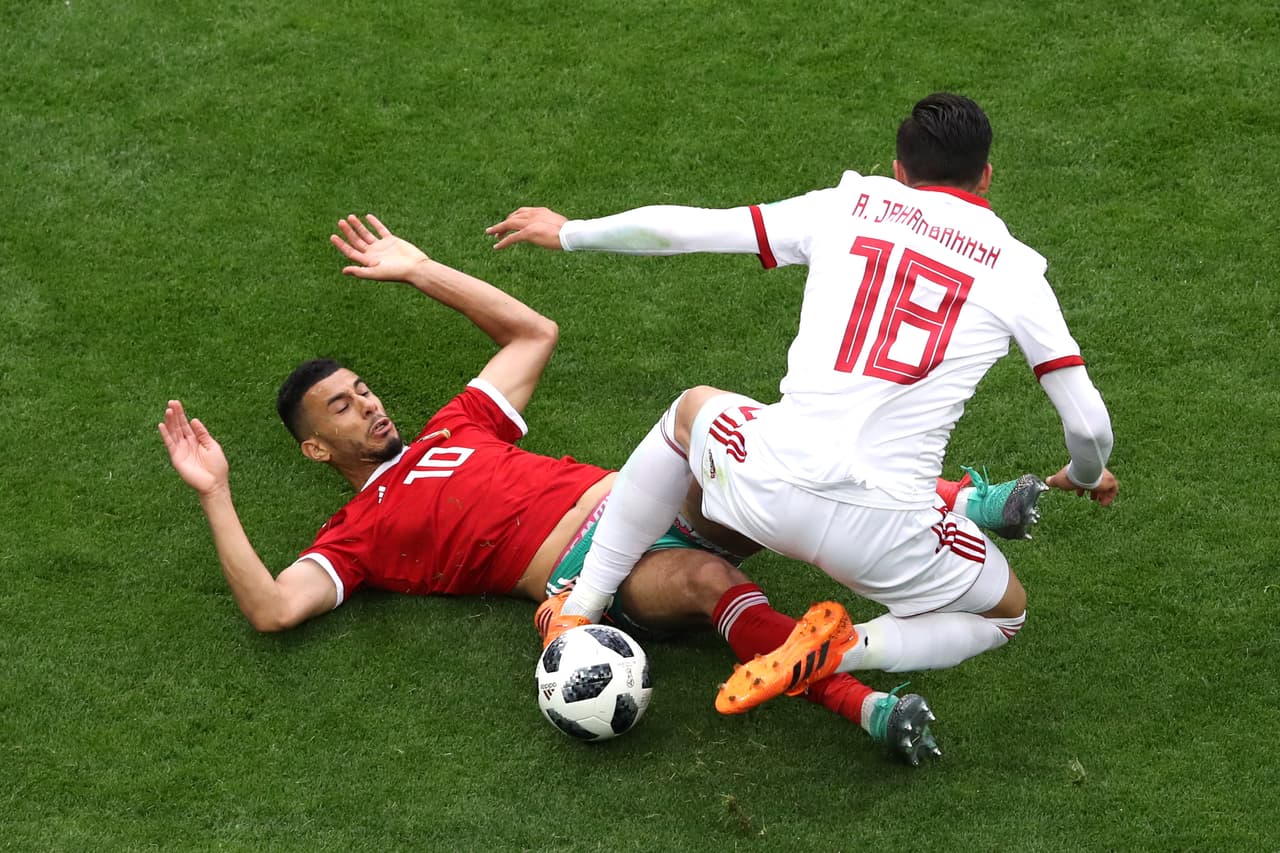 El empate entre Marruecos e Irán, sin goles ni buen fútbol, los dejaba comprometidos en su sueño de pasar a octavos de final.