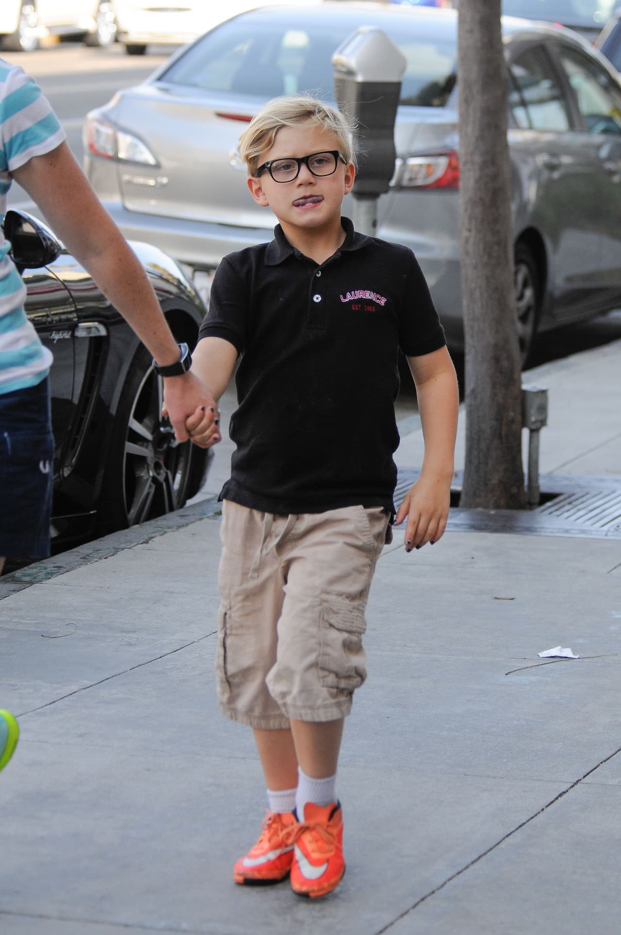 Por su parte Zuma Rossdale, el segundo en la familia es bueno para los deportes.