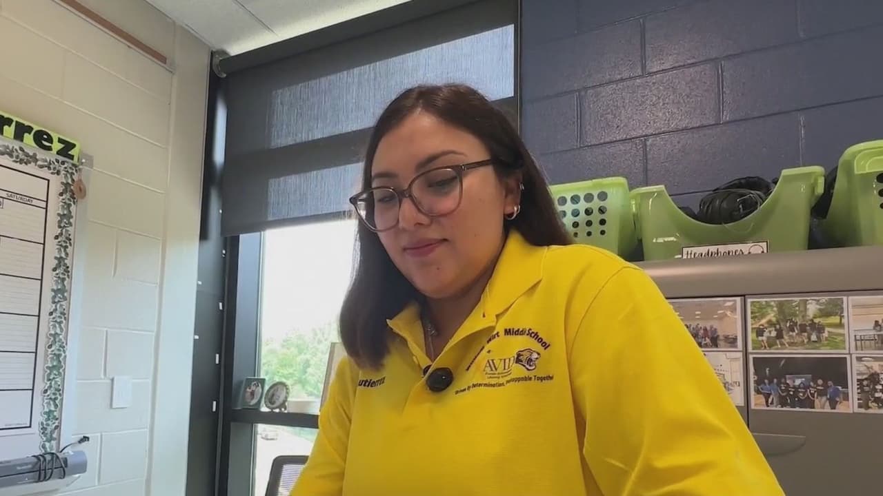"Crean en su potencial”: maestra de Prince George’s inicia año escolar inspirando a sus estudiantes latinos