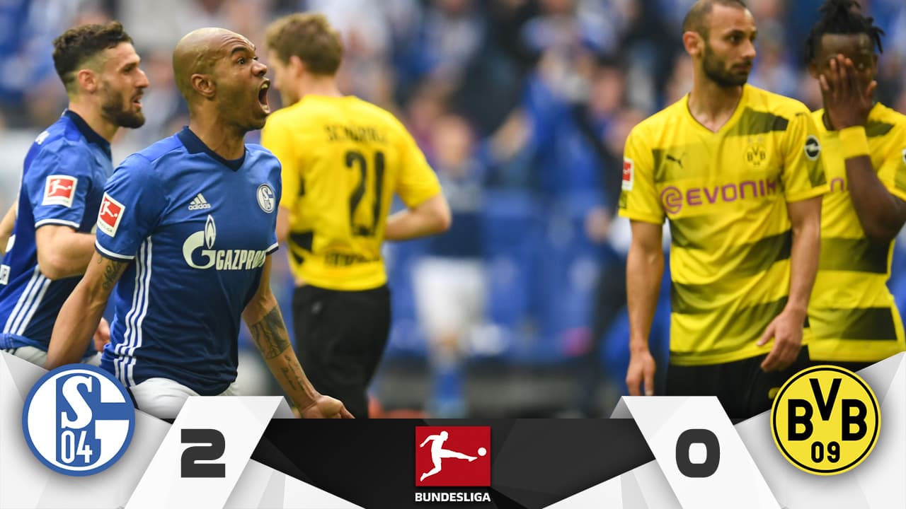 Schalke 04 vence al Dortmund en el derby de Ruhr