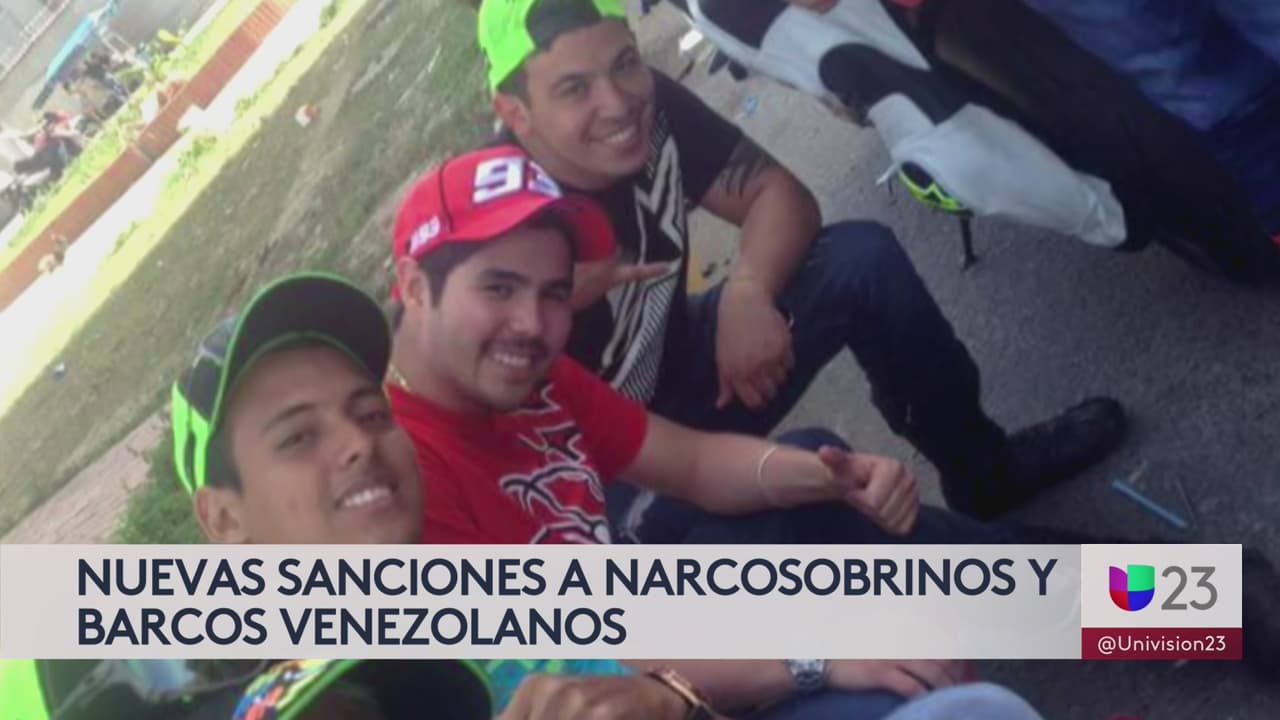 EEUU impone sanciones a los “narcosobrinos” de Maduro