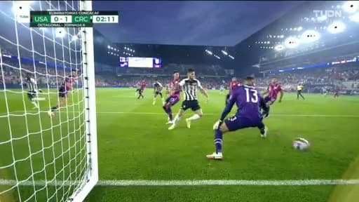 ¡Los madrugaron! Fuller adelanta 0-1 a Costa Rica ante Team USA