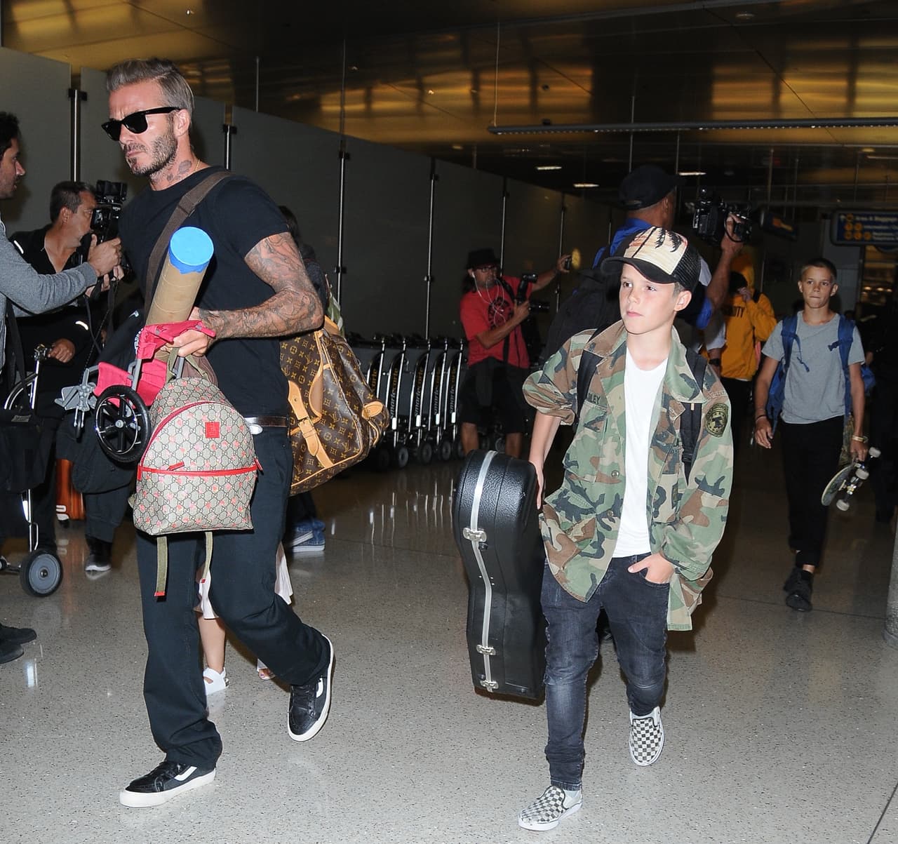 ¡Parece que habrá un músico en la familia!