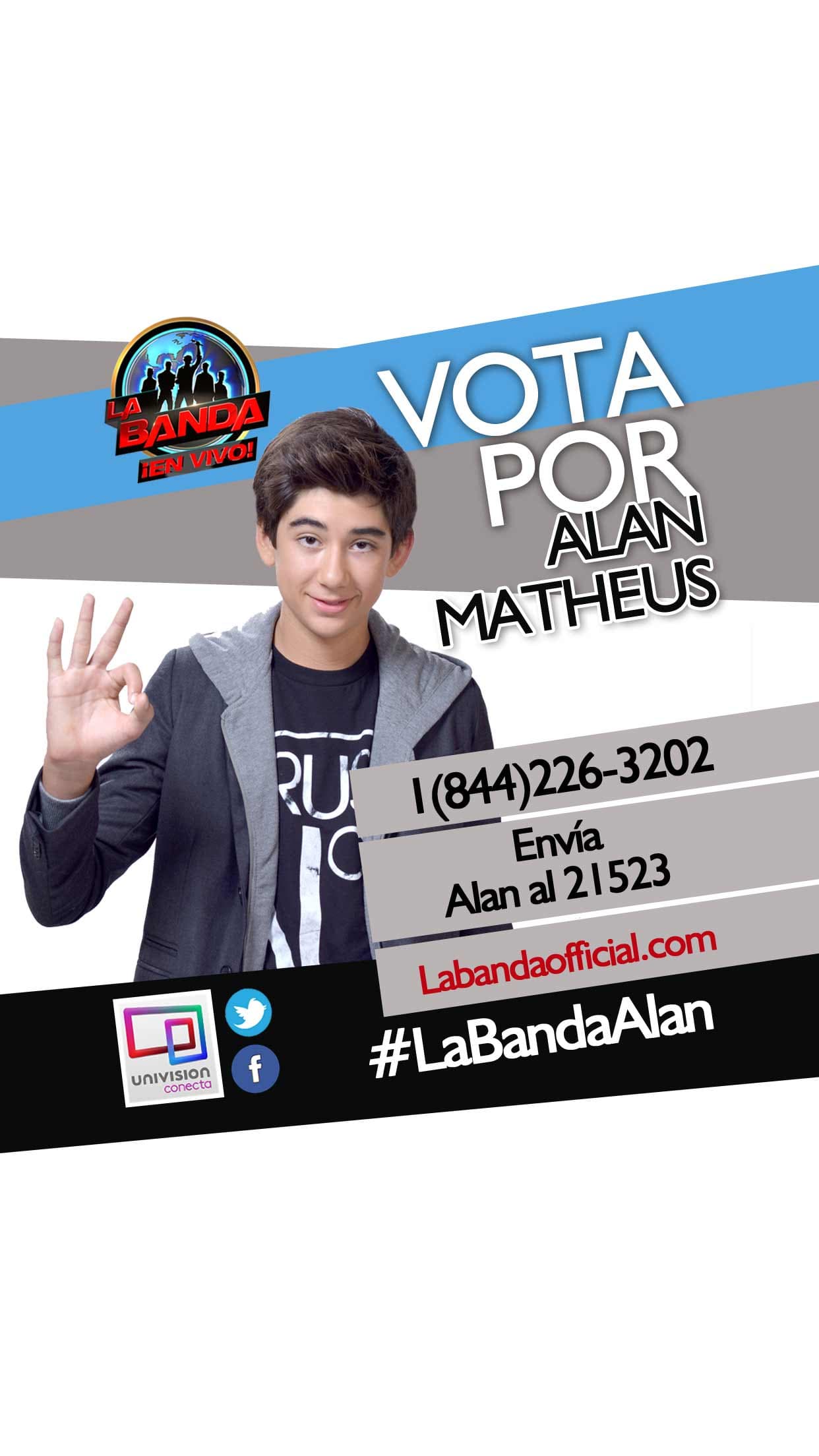 Recuerda que tienes 10 votos por cada método de votación y son cinco. Aquí la información de los participantes.