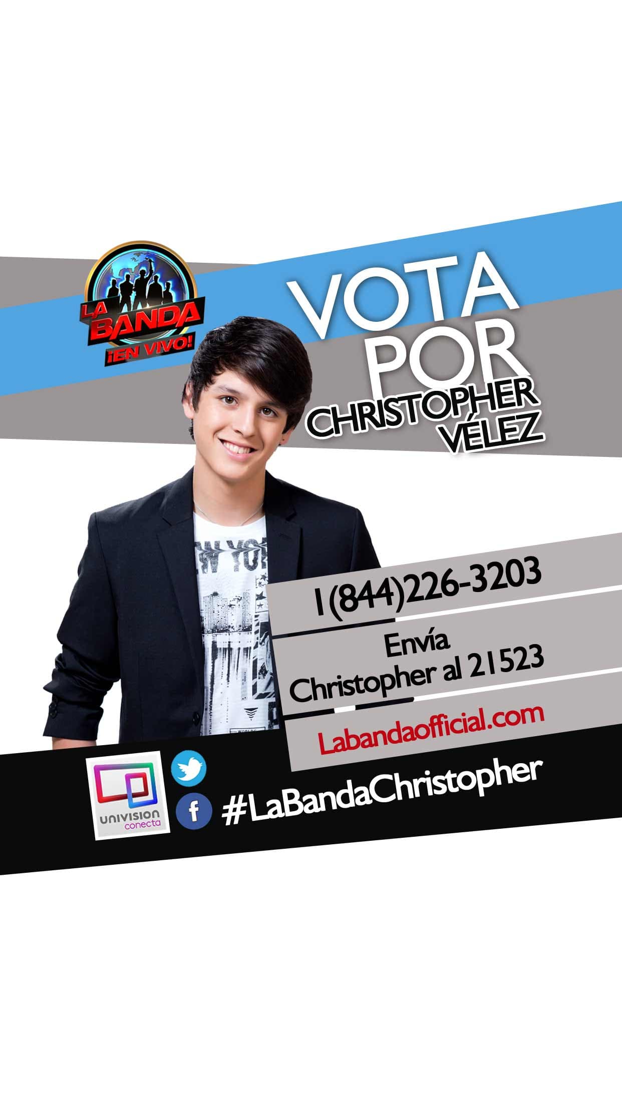 Recuerda que tienes 10 votos por cada método de votación y son cinco. Aquí la información de los participantes.