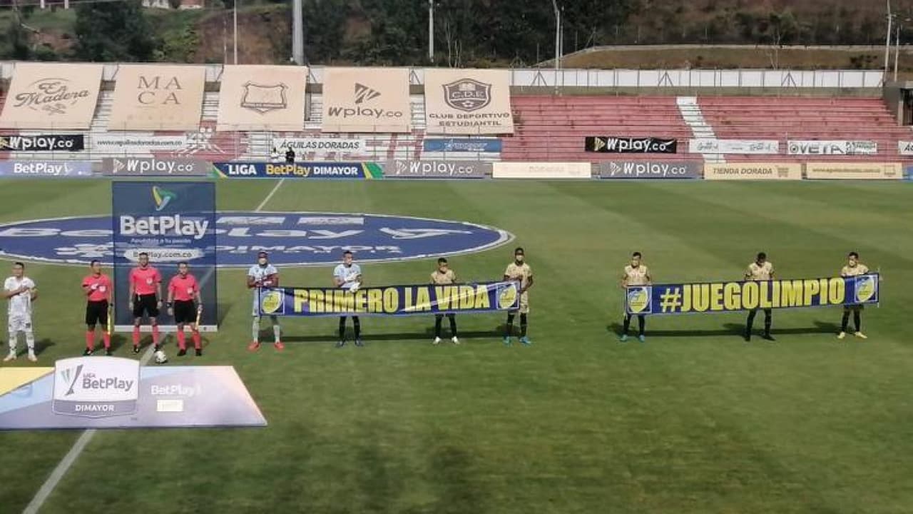 Liga colombiana obliga a club a jugar con solo 7 futbolistas