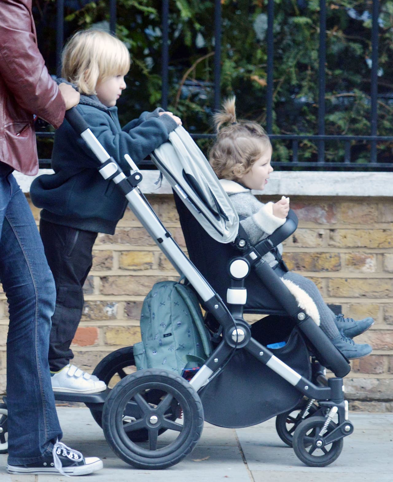 No habíamos visto a la pequeña India desde que tenía pocos meses de nacida.