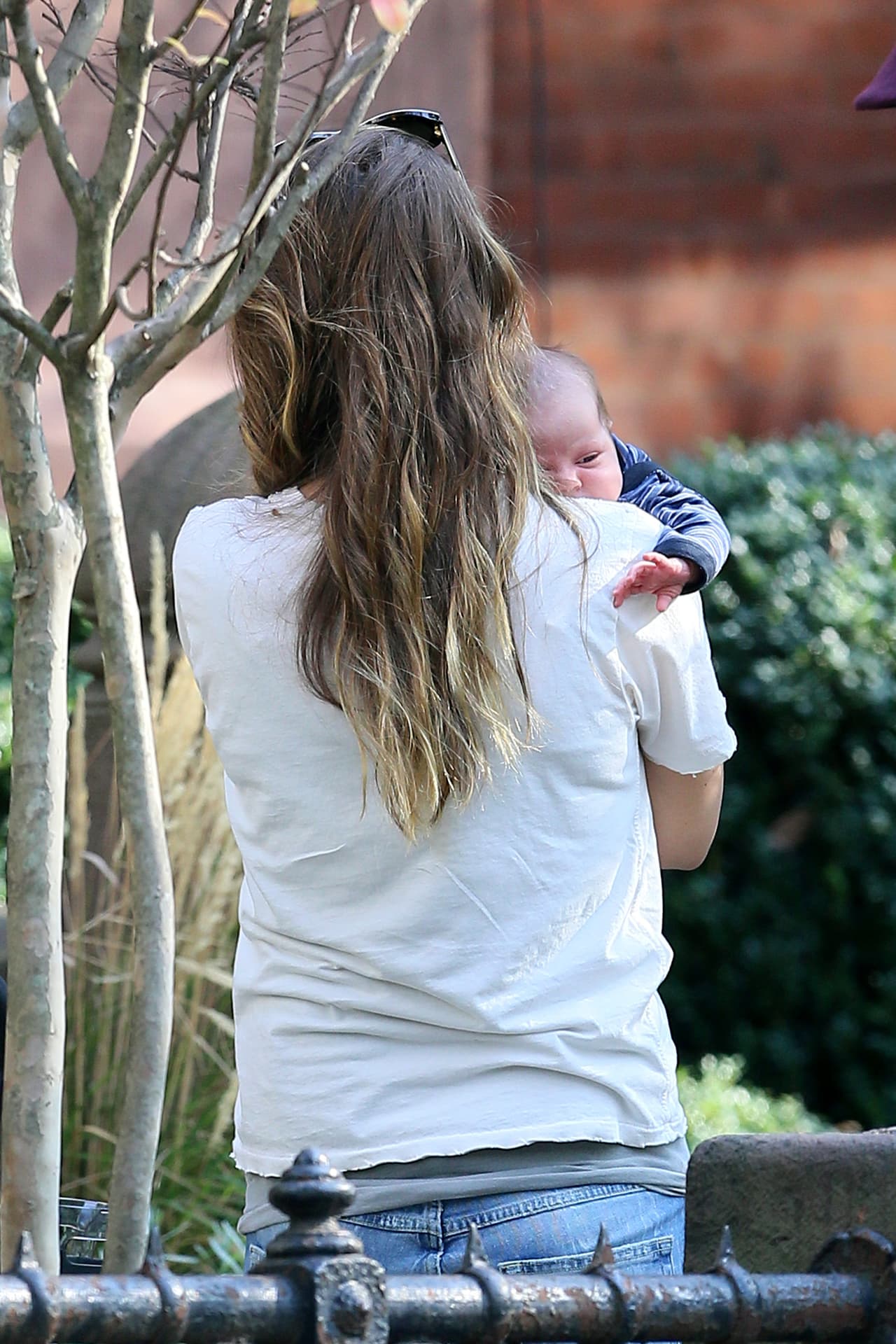 Pero esta vez fueron los paparazzi quienes captaron al hermoso par.