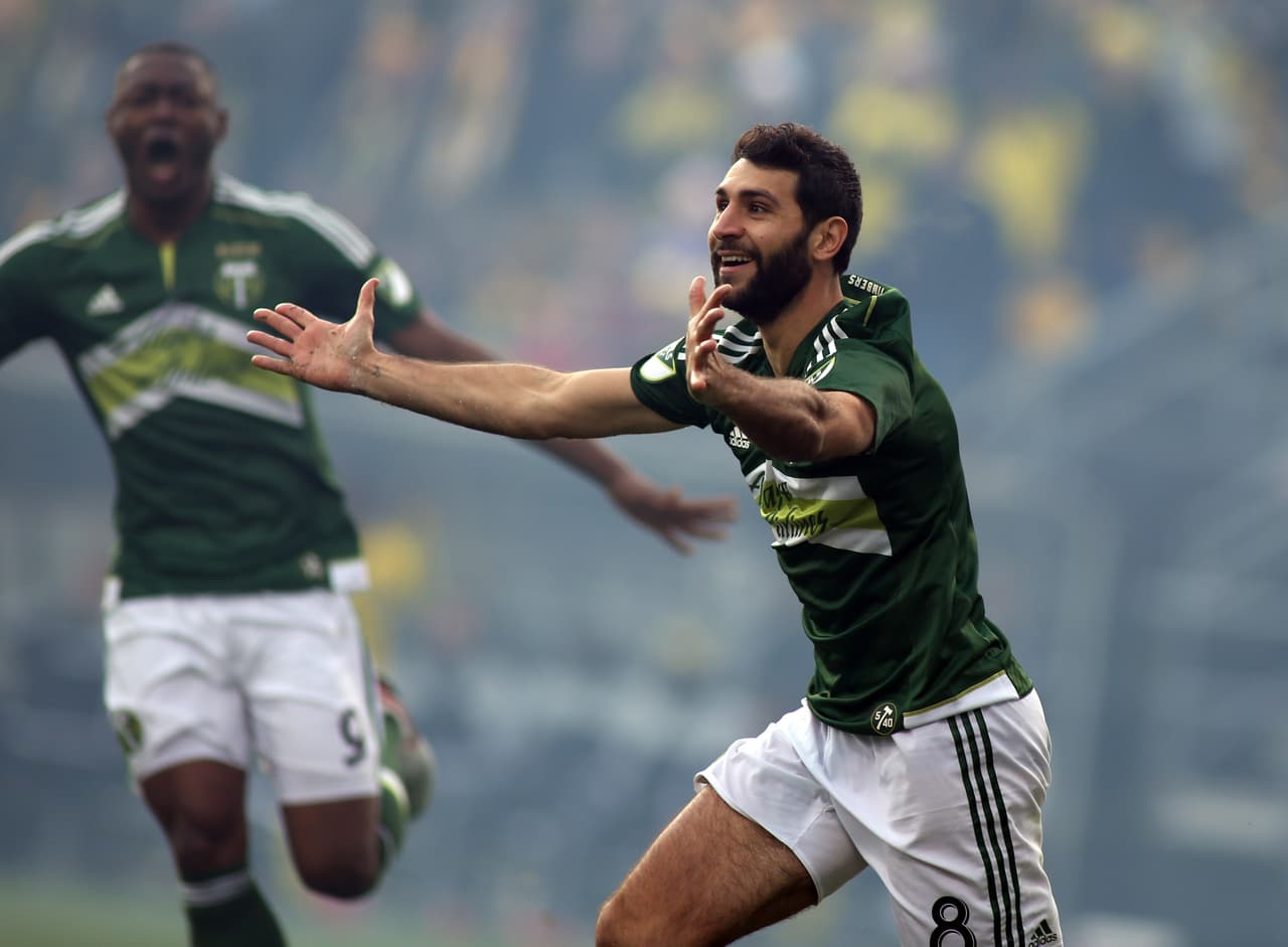 Fue todo festejo para Diego Valeri, que lideró a Portland Timbers al primer título en la historia.