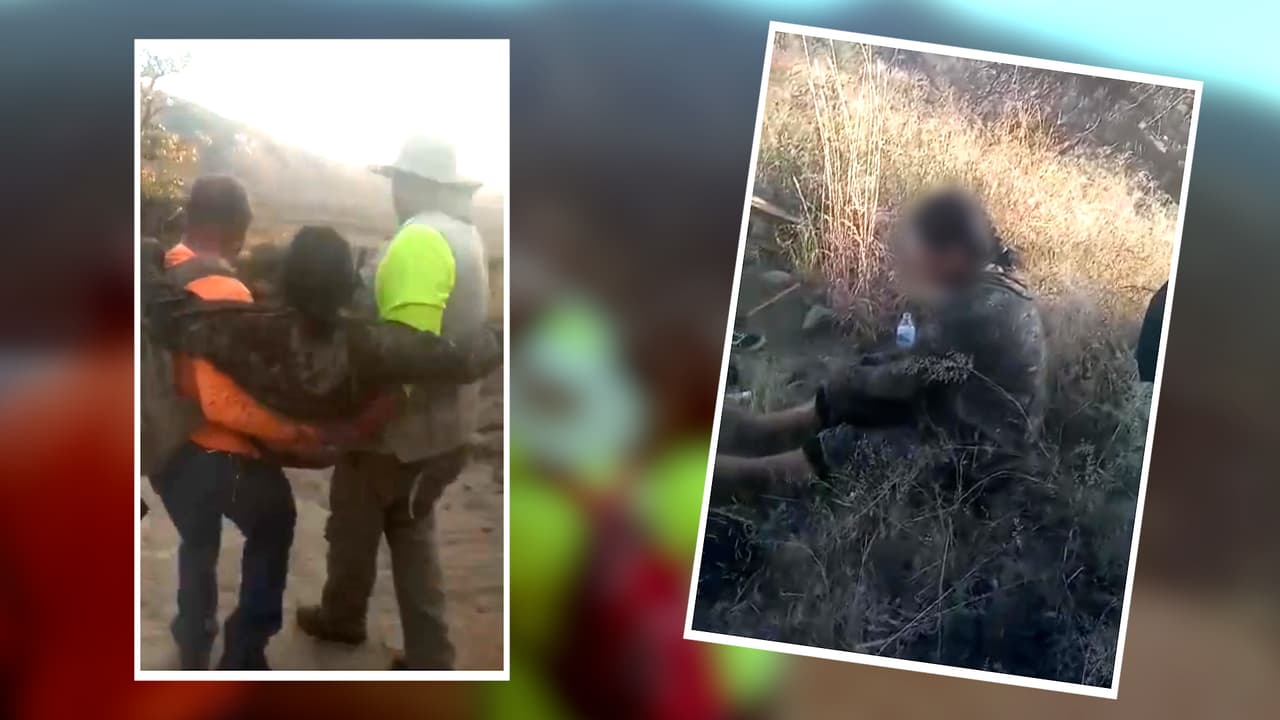 Llevaba cinco días caminando en el desierto y la encontraron "por casualidad" 