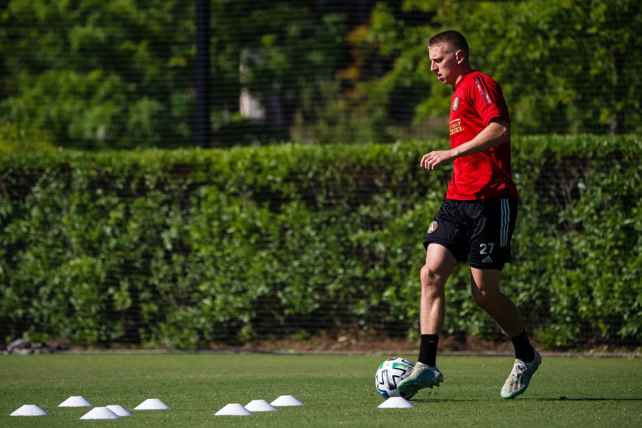 Así entrenan los jugadores del Atlanta United.