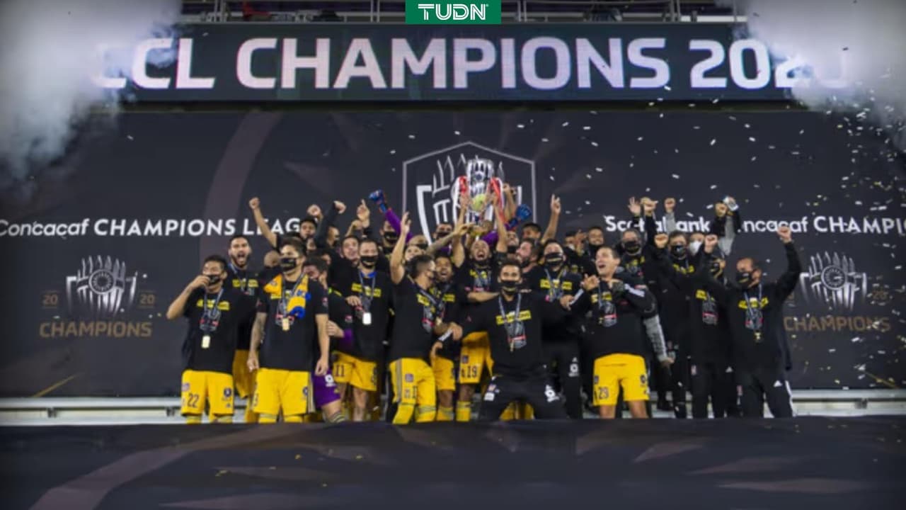 ¿Cuántos campeonatos ganados tiene Tigres en la Concacaf Champions Cup?