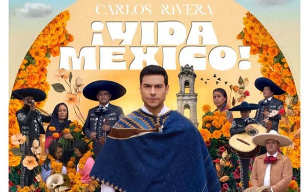 CARLOS RIVERA PRESENTA SU NUEVO DISCO VIDA MÉXICO