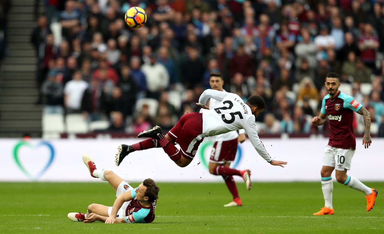 Los visitantes se plantaron bien en la cancha y le complicaron la vida a West Ham.
