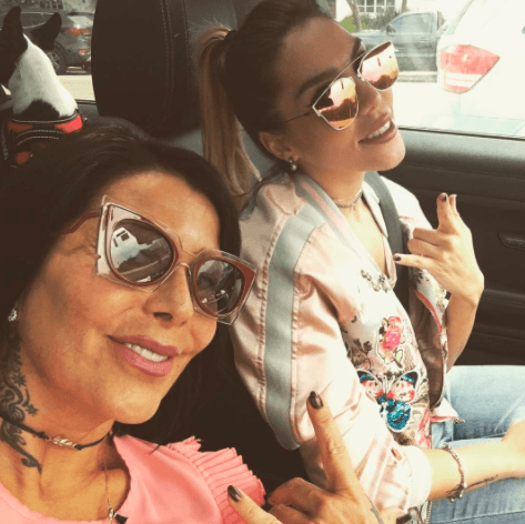 Alejandra Guzmán sacó adelante a su única heredera, Frida Sofía.