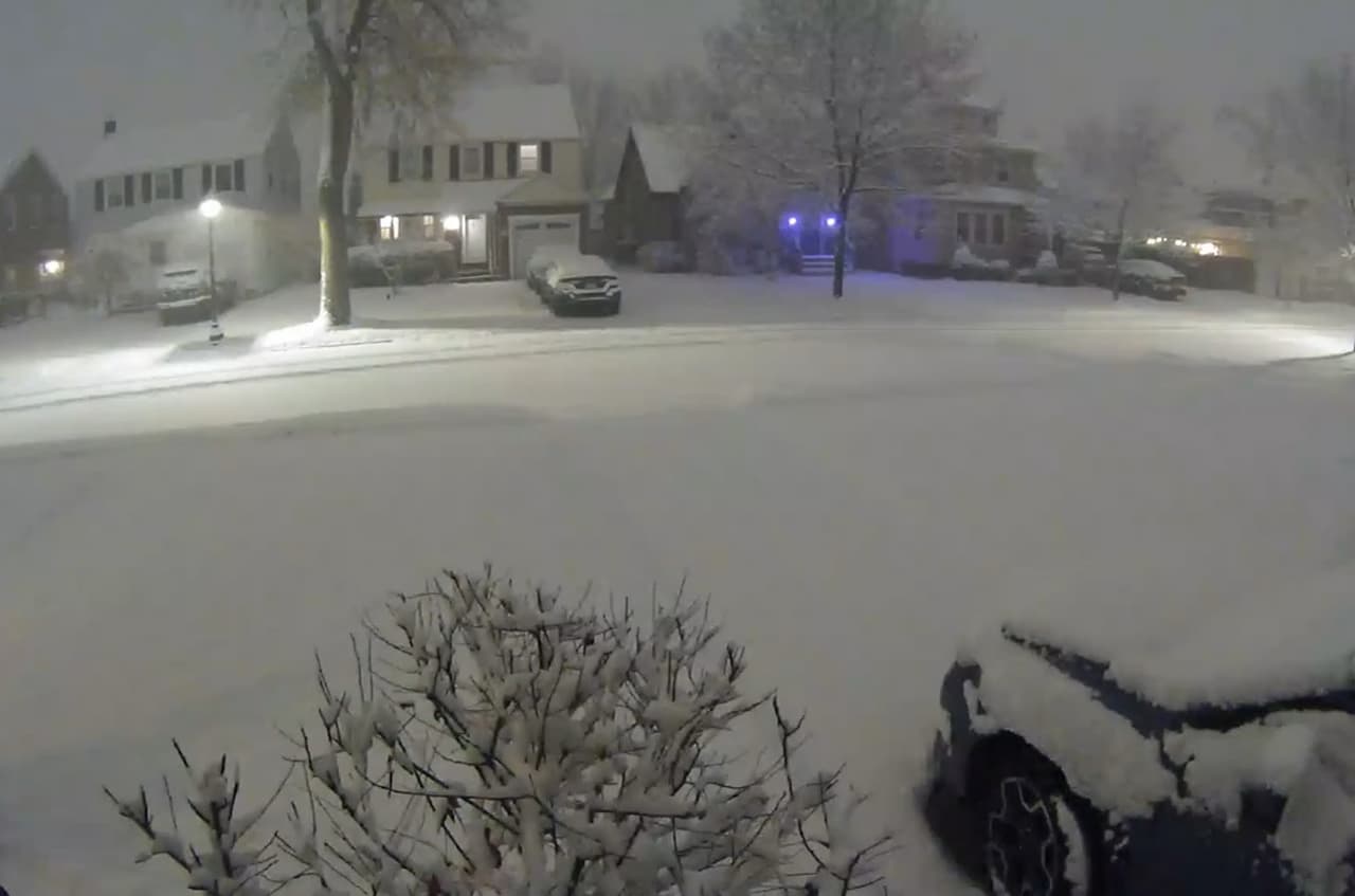 Tormenta deja importantes acumulados de nieve en Buffalo y otras zonas de Nueva York