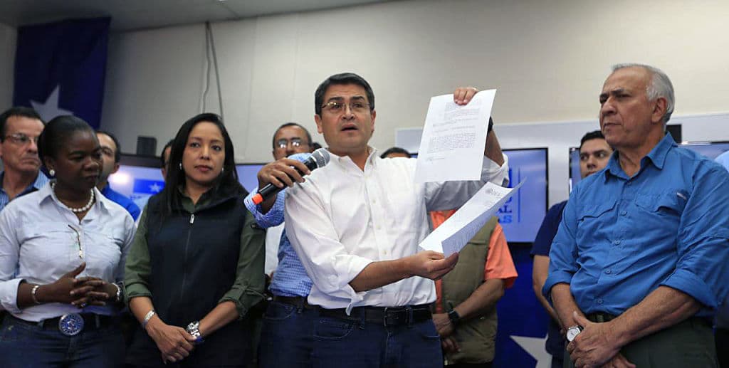 El candidato oficialista acepta el recuento total de votos de la elección presidencial de Honduras pedido por el opositor Nasralla