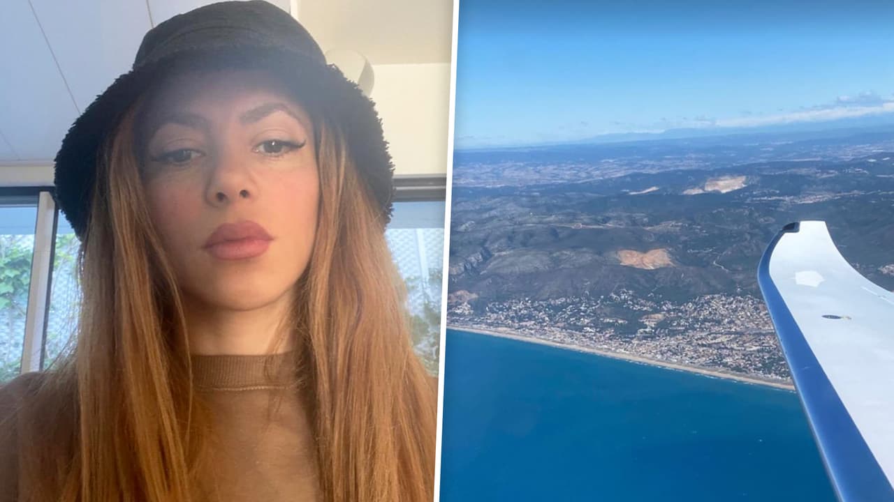 Shakira manda mensaje de despedida desde el avión tras hacer mudanza y dejar Barcelona: esto dijo