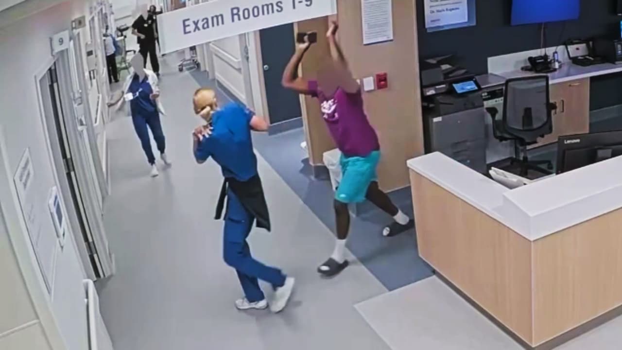 Arrestan a agresor tras violento ataque grabado en video contra enfermera del Jackson Memorial