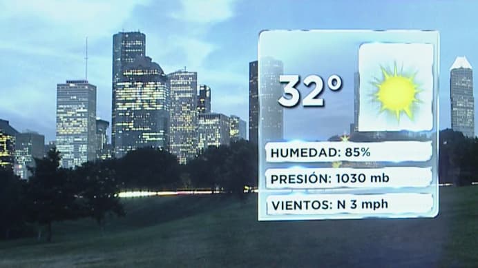 Houston amaneció con frío congelante, pero durante el día el termómetro llegará a los 60ºF