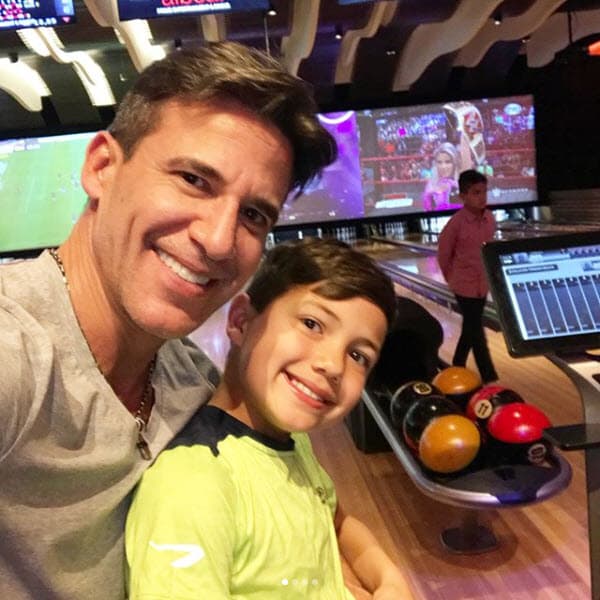 Diego es el más pequeño y el único que vive en México, pues los demás radican en Miami.