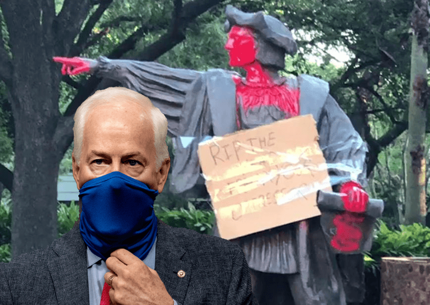 Cornyn se retracta y ahora dice que "está abierto" a cambiar nombres de bases militares 