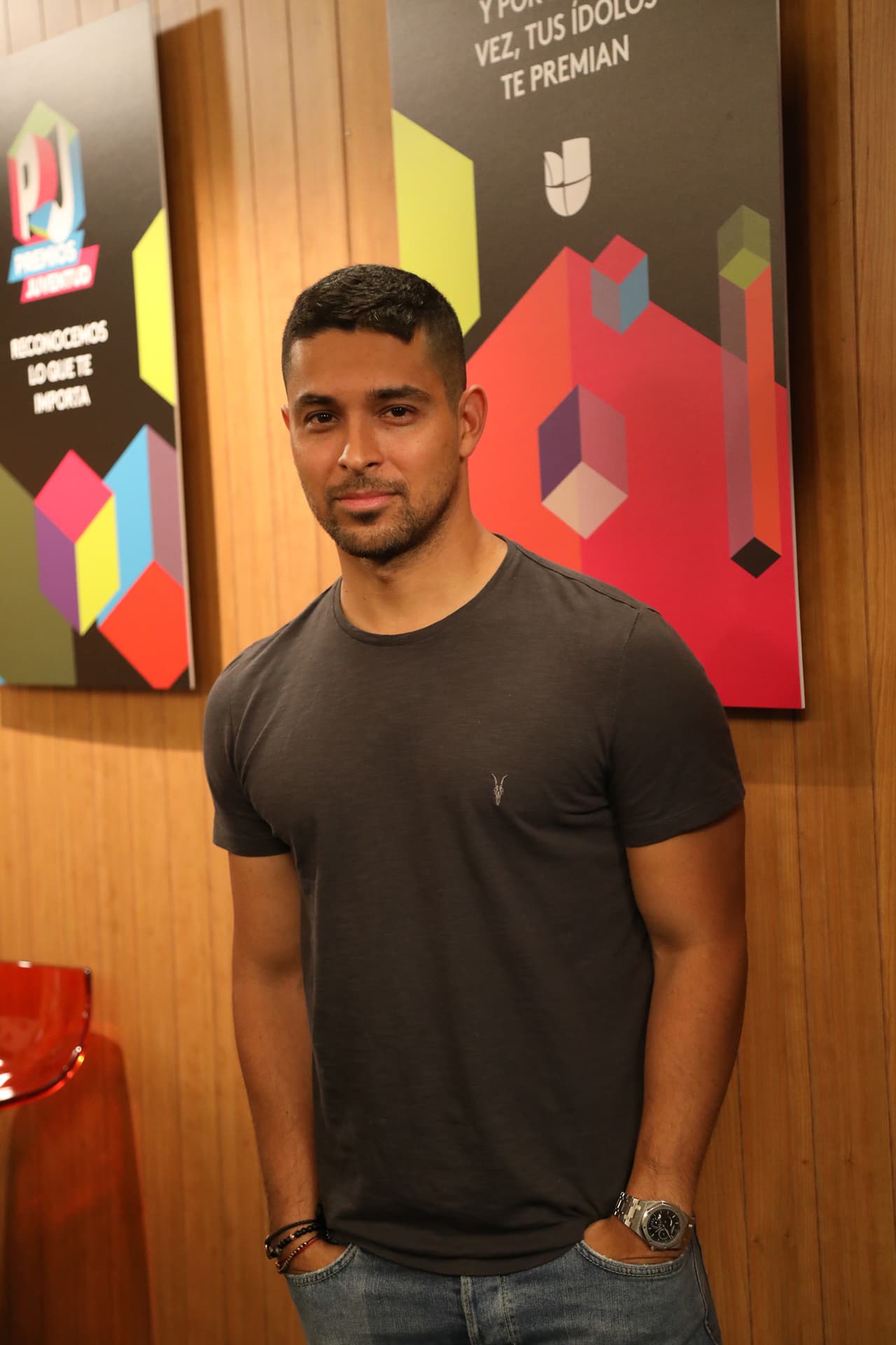 Wilmer Valderrama junto a los Agentes de Cambio 2017.