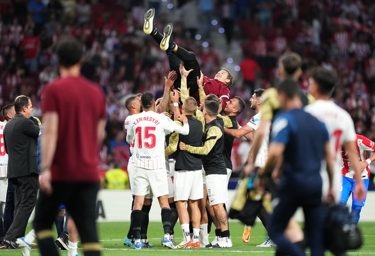 Un emotivo partido se disputó en el Wanda Metropolitano por las despedidas de Héctor Herrera y Luis Suárez, aunque todo terminó en empate entre el Altético de Madrid y Sevilla.