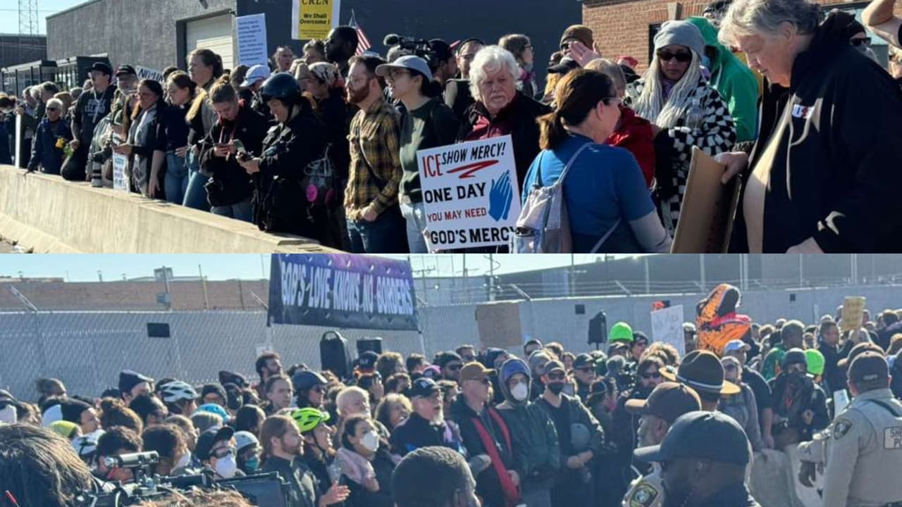 21 detenidos y cuatro oficiales heridos en protesta frente a centro de ICE en Broadview