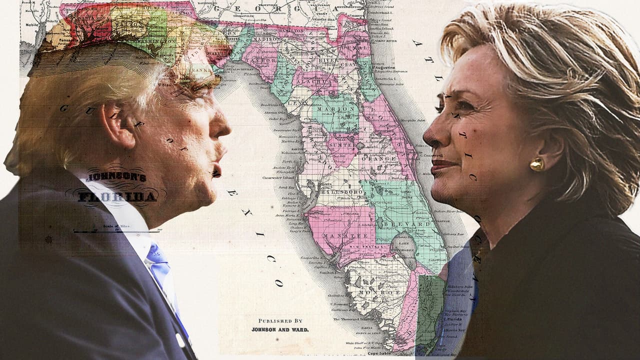 Trump y Clinton desembarcan en Florida, el estado crucial donde empieza el voto anticipado