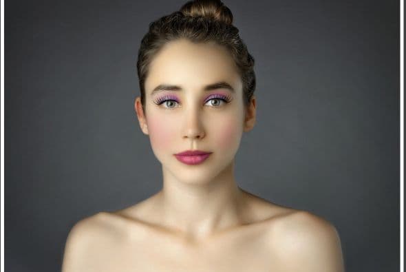 Esther Honig hizo modificar su rostro según la belleza de diferentes países. Aquí, Grecia. Foto: Gentileza.