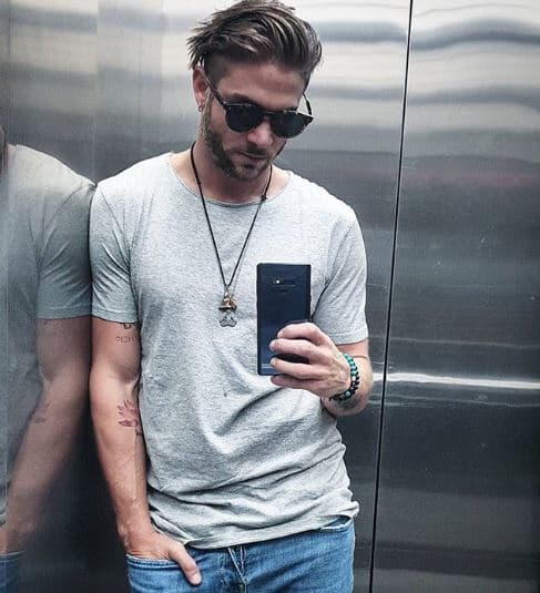 Al ser cuestionado si sintió celos por estas fotografías compartidas por Paulina, Pancheri afirmó: "No, nada qué ver".