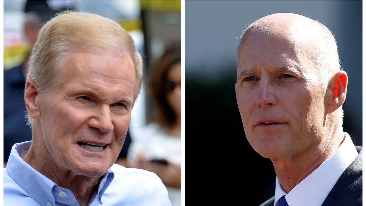 Inmigración, Venezuela y control de armas: así fue el tenso debate entre Bill Nelson y Rick Scott
