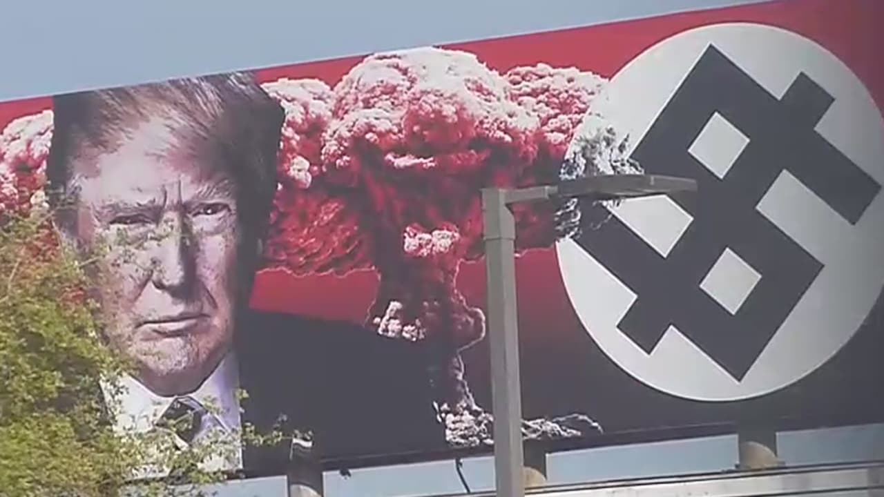 La artista que diseñó una valla anti-Trump, amenazada: "Recibí una llamada diciendo que alguien vendría por nosotros"
