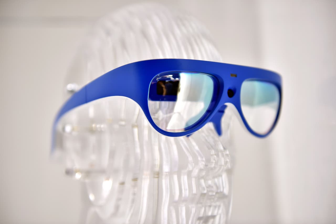 Estas son las gafas de realidad aumentada Rokid Glass. David Becker