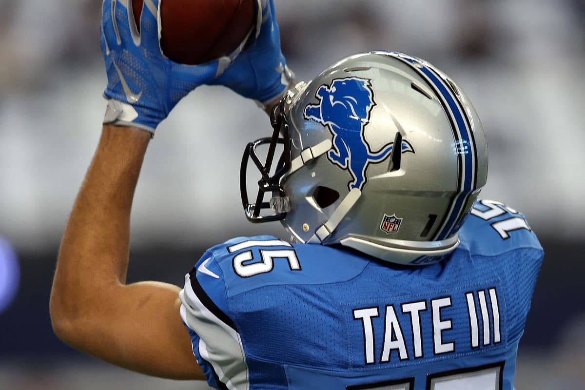 Golden Tate no se considera así mismo No. 2 detrás de ‘Megatrón’
