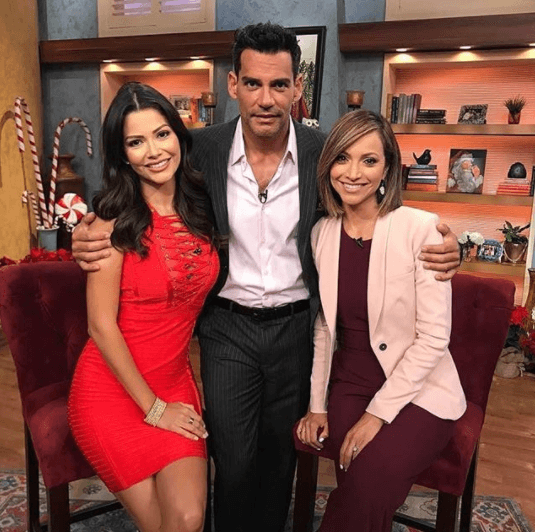 Recién desempacado de chile, Cristián se lució como conductor invitado.