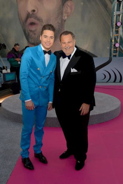 William Valdés y Raúl de Molina, ¡bien guapos en la alfombra magenta!