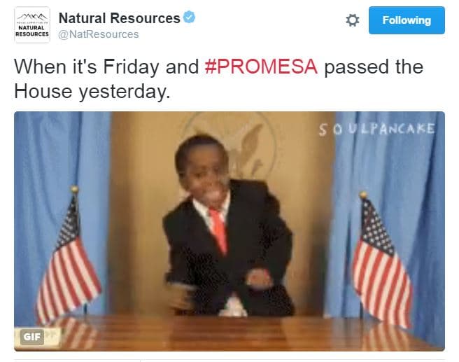 Comité federal genera polémico tuit sobre aprobación de Promesa