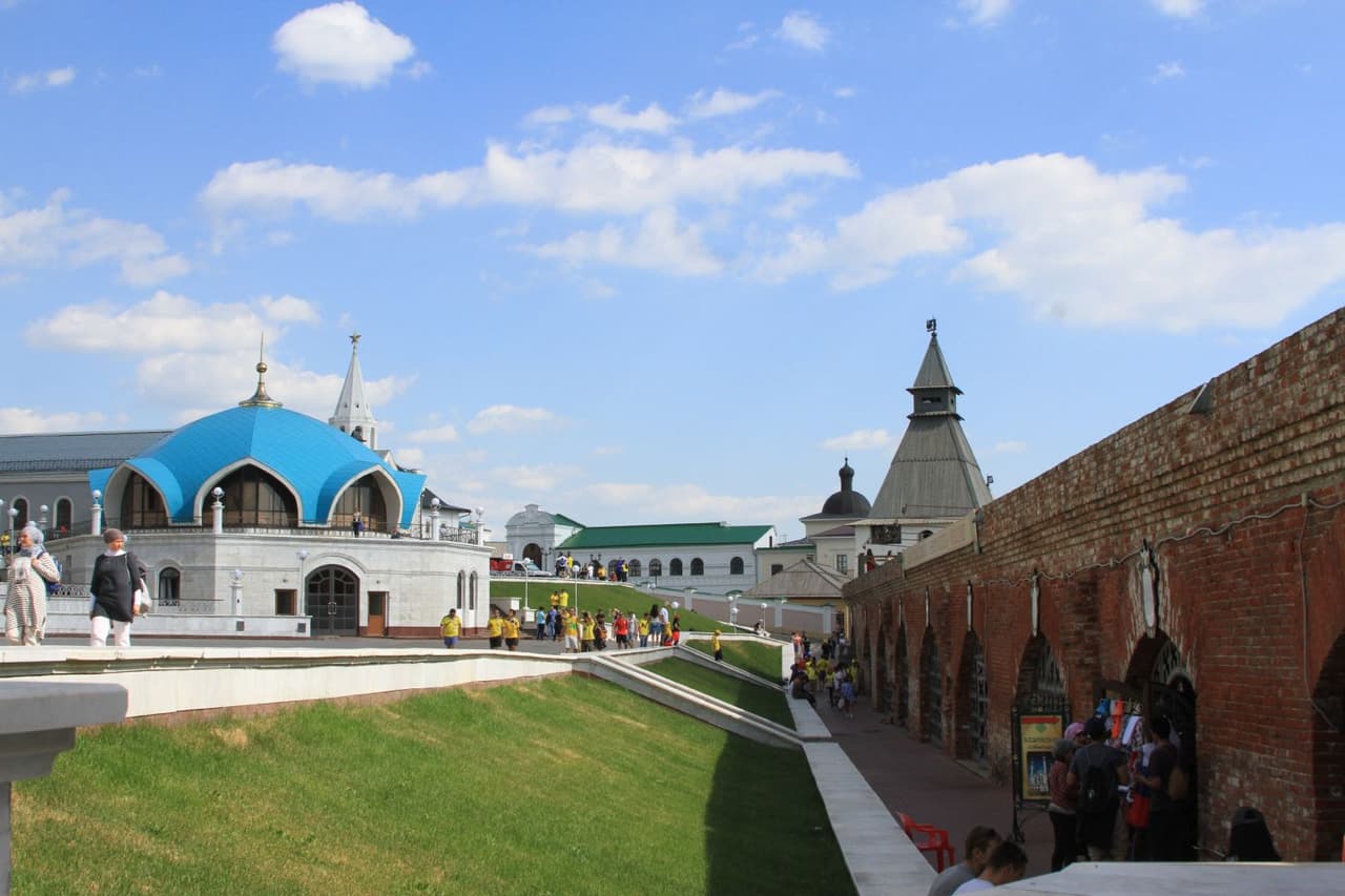 Lugares históricos de Kazán, sede de la Copa Mundial de Fútbol.