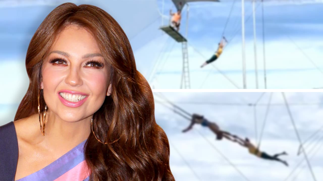 Thalía abre su corazón y explica el significado profundo que tienen sus acrobacias