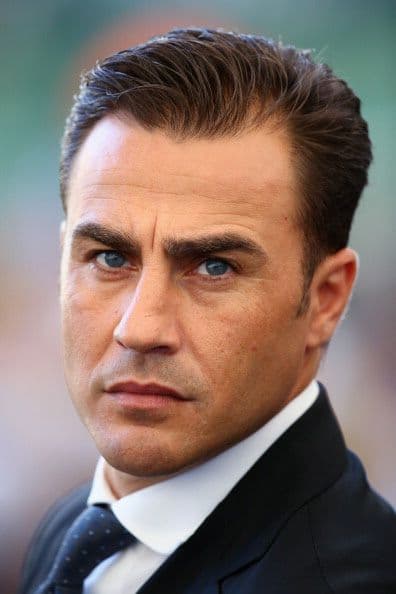 Muy guapo, el italiano Fabio Cannavaro.