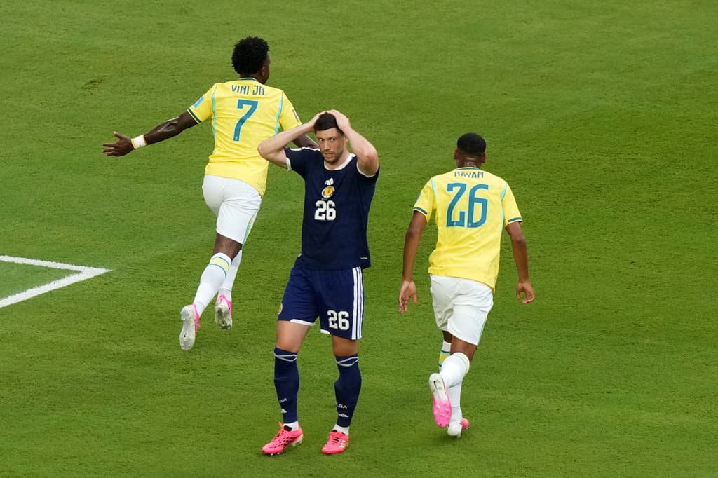 Las mejores imágenes del encuentro entre Brasil contra Escocia en la Copa Mundial