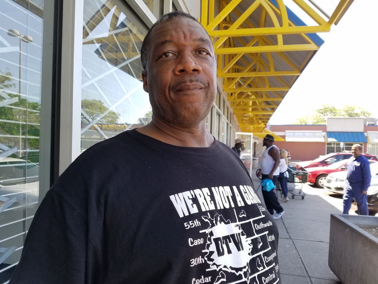 La convención "es una buena oportunidad para encontrar gente que piensa distinto", dice el conductor de Uber Larry Wanzo